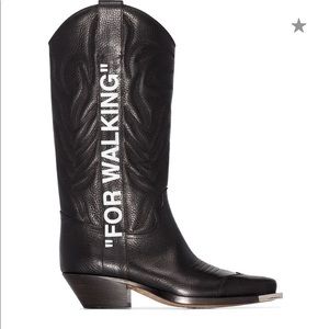 Off-White For Walking Cowboy Boots